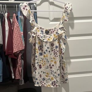 free press floral blouse